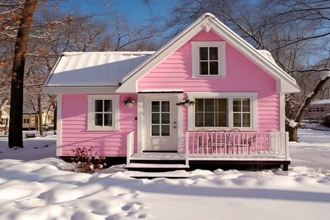 The Pink Color Tiny House: A Story about Mr. Thomas Pink Dream