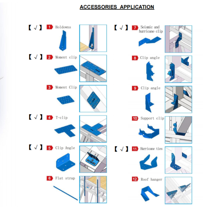  prefab house Installation Drawings